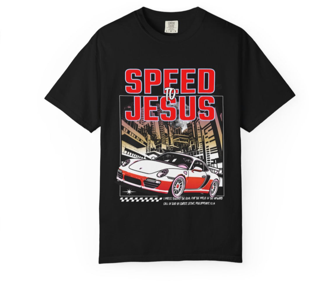 Speed to Jesus Unisex T-Shirt