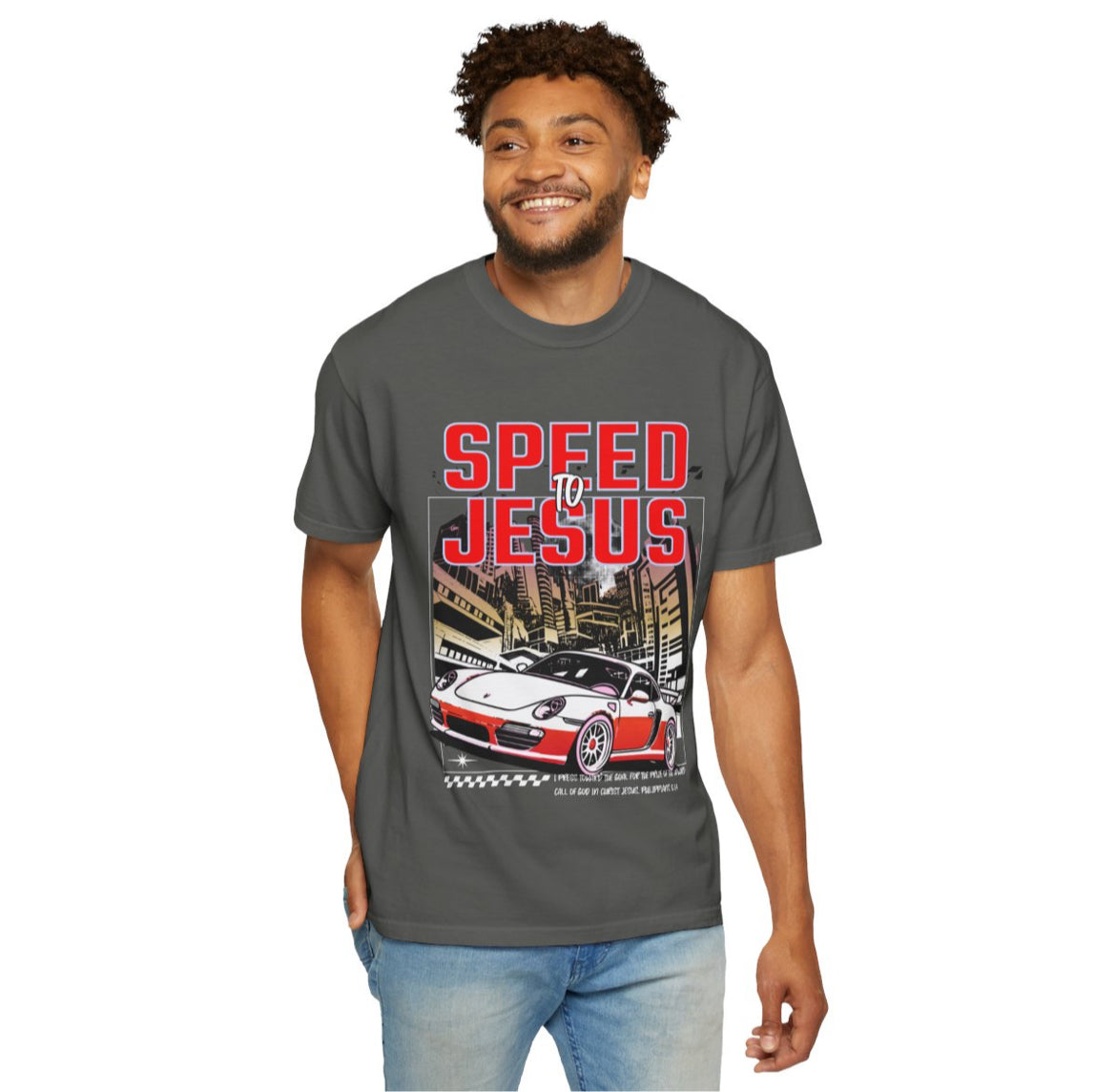 Speed to Jesus Unisex T-Shirt