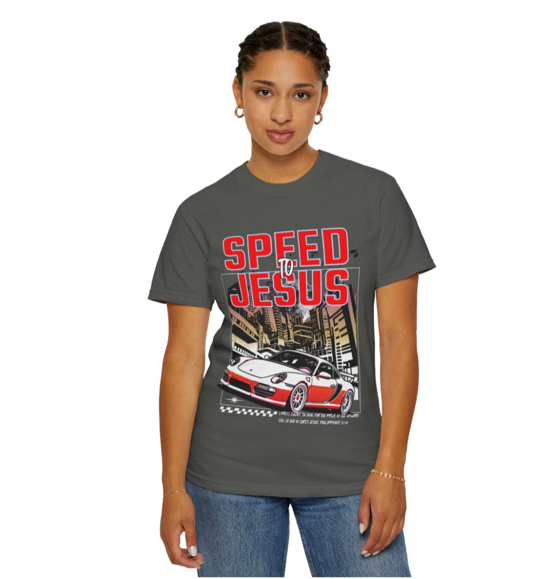 Speed to Jesus Unisex T-Shirt