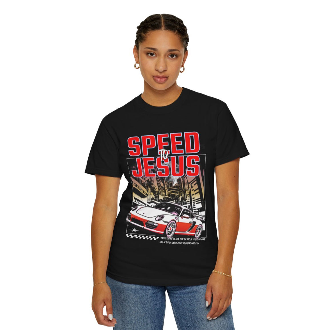 Speed to Jesus Unisex T-Shirt