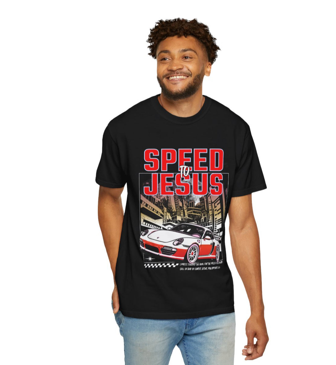 Speed to Jesus Unisex T-Shirt